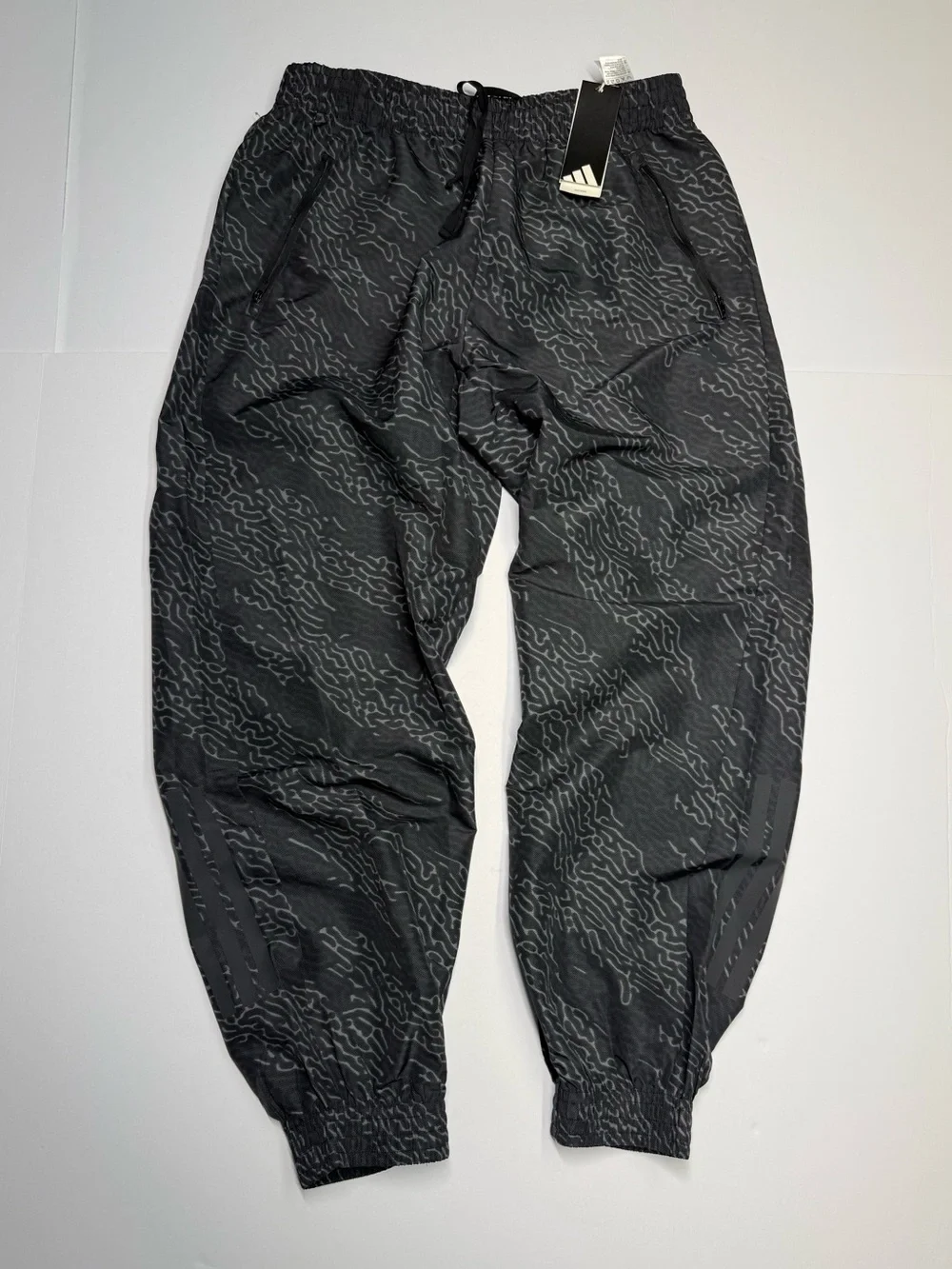 adidas Power AOP Pant  Training Pants Mens Size L   KA1202 Wonder Alumina NWT